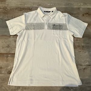 Men’s Travis Mathew Golf Shirt, Size Large